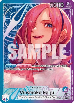 Vinsmoke Reiju (042) (Alternate Art) (OP06-042) - Wings of the Captain Foil [Leader]