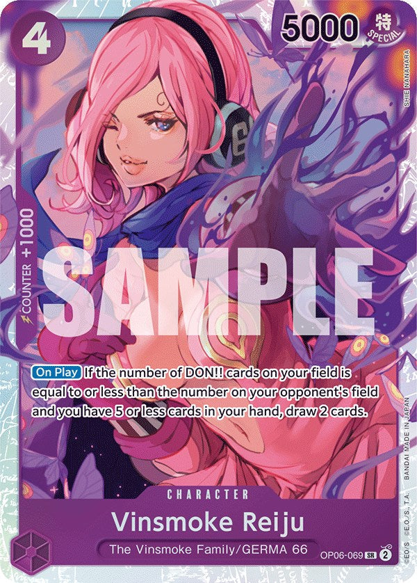 Vinsmoke Reiju (069) (OP06-069) - Wings of the Captain Foil [Super Rare]