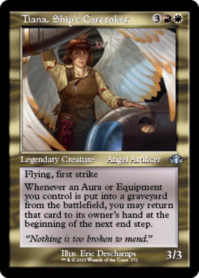 Tiana, Ship's Caretaker (DMR-372) - Dominaria Remastered [Uncommon]