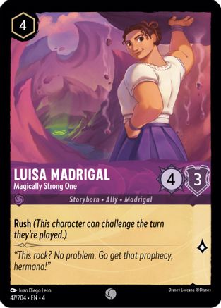 Luisa Madrigal - Magically Strong One (47/204) - Ursulas Return  [Common]