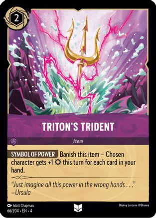 Triton's Trident (66/204) - Ursulas Return  [Uncommon]