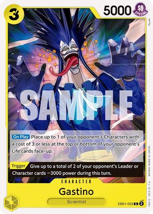 Gastino (EB01-053) - Extra Booster: Memorial Collection  [Common]