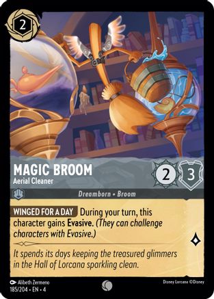 Magic Broom - Aerial Cleaner (185/204) - Ursulas Return  [Common]