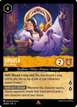 Ursula - Eric's Bride (24/204) - Ursulas Return  [Rare]