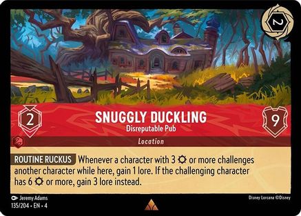 Snuggly Duckling - Disreputable Pub (135/204) - Ursulas Return  [Rare]