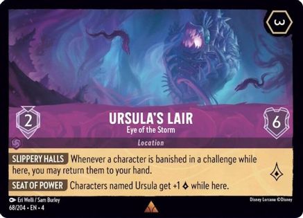 Ursula's Lair - Eye of the Storm (68/204) - Ursulas Return  [Rare]