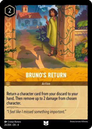 Bruno's Return (26/204) - Ursulas Return  [Uncommon]