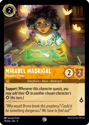 Mirabel Madrigal - Prophecy Finder (19/204) - Ursulas Return  [Common]