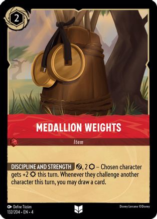 Medallion Weights (132/204) - Ursulas Return  [Uncommon]