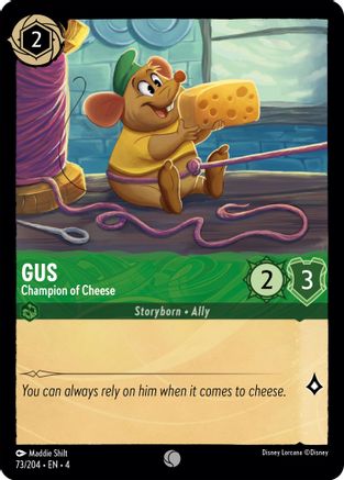 Gus - Champion of Cheese (73/204) - Ursulas Return  [Common]