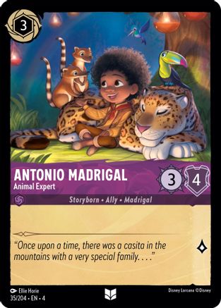 Antonio Madrigal - Animal Expert (35/204) - Ursulas Return  [Uncommon]