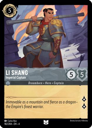 Li Shang - Imperial Captain (182/204) - Ursulas Return  [Uncommon]