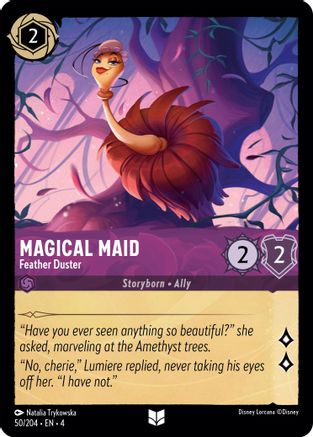 Magical Maid - Feather Duster (50/204) - Ursulas Return  [Uncommon]