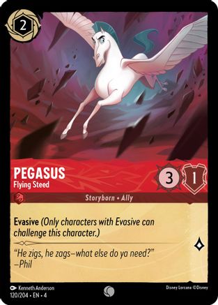 Pegasus - Flying Steed (120/204) - Ursulas Return  [Common]