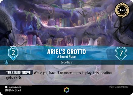 Ariel’s Grotto - A Secret Place (Enchanted) (219/204) - Ursulas Return  [Enchanted]