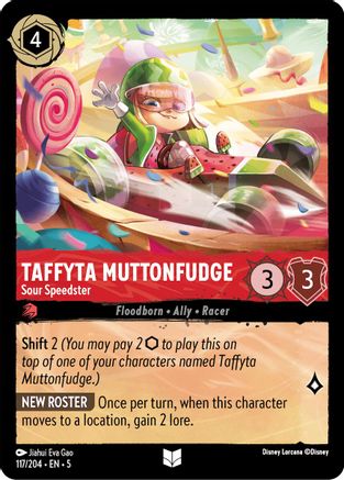 Taffyta Muttonfudge - Sour Speedster (117/204) - Shimmering Skies  [Uncommon]