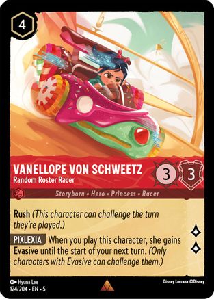 Vanellope von Schweetz - Random Roster Racer (124/204) - Shimmering Skies  [Rare]