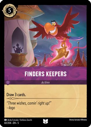 Finders Keepers (60/204) - Shimmering Skies  [Uncommon]