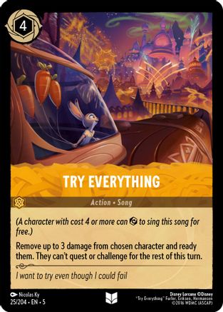 Try Everything (25/204) - Shimmering Skies  [Uncommon]