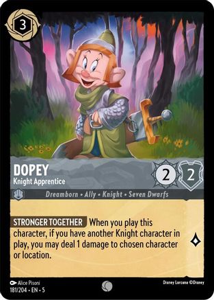 Dopey - Knight Apprentice (181/204) - Shimmering Skies  [Common]