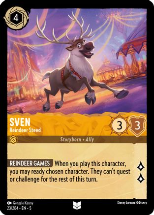 Sven - Reindeer Steed (23/204) - Shimmering Skies  [Uncommon]