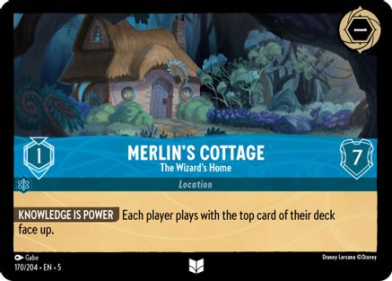 Merlin's Cottage - The Wizard's Home (170/204) - Shimmering Skies  [Uncommon]