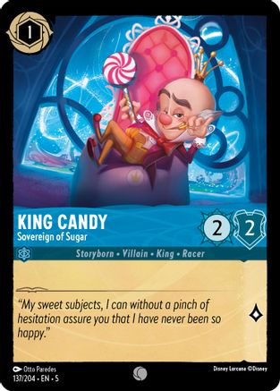 King Candy - Sovereign of Sugar (137/204) - Shimmering Skies  [Common]