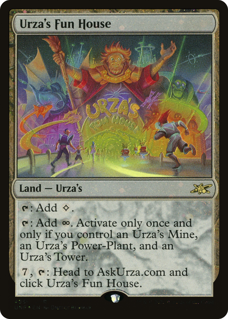 Urza's Fun House (UNF-485) - Unfinity Galaxy Foil [Rare]