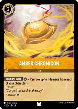 Amber Chromicon (32/204) - Shimmering Skies  [Uncommon]