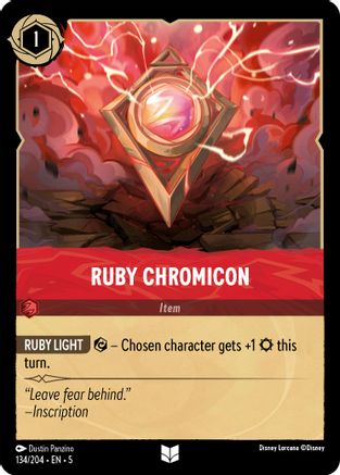 Ruby Chromicon (134/204) - Shimmering Skies  [Uncommon]