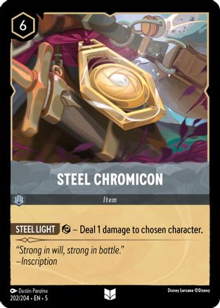 Steel Chromicon (202/204) - Shimmering Skies Cold Foil [Uncommon]