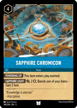 Sapphire Chromicon (168/204) - Shimmering Skies  [Uncommon]