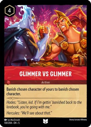 Glimmer vs Glimmer (130/204) - Shimmering Skies  [Uncommon]