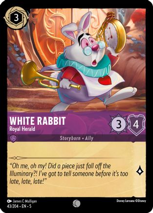 White Rabbit - Royal Herald (43/204) - Shimmering Skies  [Common]