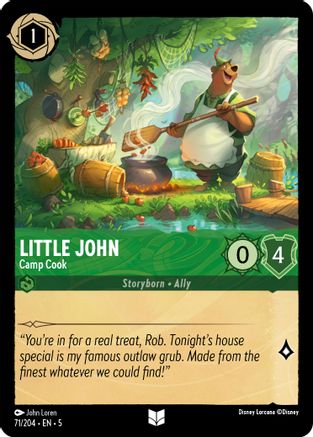 Little John - Camp Cook (71/204) - Shimmering Skies  [Uncommon]