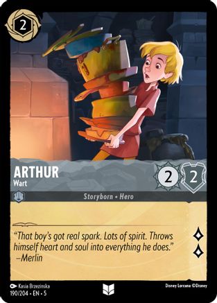 Arthur - Wart (190/204) - Shimmering Skies  [Uncommon]