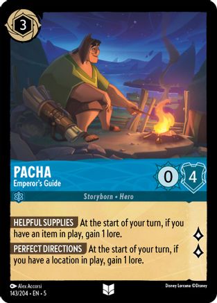 Pacha - Emperor's Guide (143/204) - Shimmering Skies  [Uncommon]