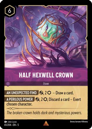 Half Hexwell Crown (65/204) - Shimmering Skies  [Rare]