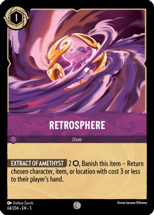 Retrosphere (64/204) - Shimmering Skies Cold Foil [Common]