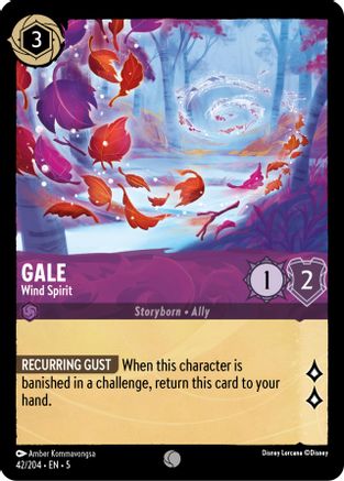 Gale - Wind Spirit (42/204) - Shimmering Skies  [Common]