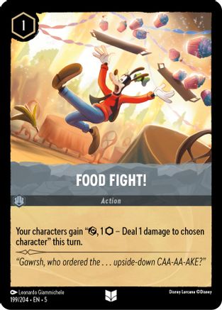 Food Fight! (199/204) - Shimmering Skies  [Uncommon]