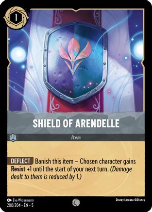 Shield of Arendelle (200/204) - Shimmering Skies Cold Foil [Common]