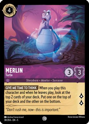 Merlin - Turtle (38/204) - Shimmering Skies  [Common]