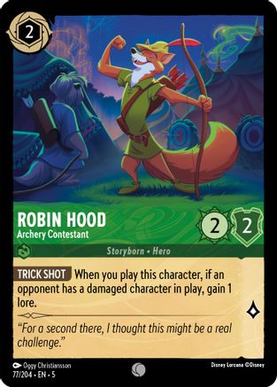 Robin Hood - Archery Contestant (77/204) - Shimmering Skies  [Common]