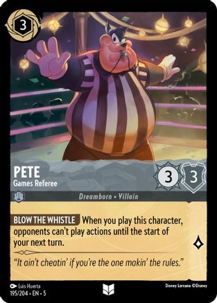 Pete - Games Referee (195/204) - Shimmering Skies  [Uncommon]