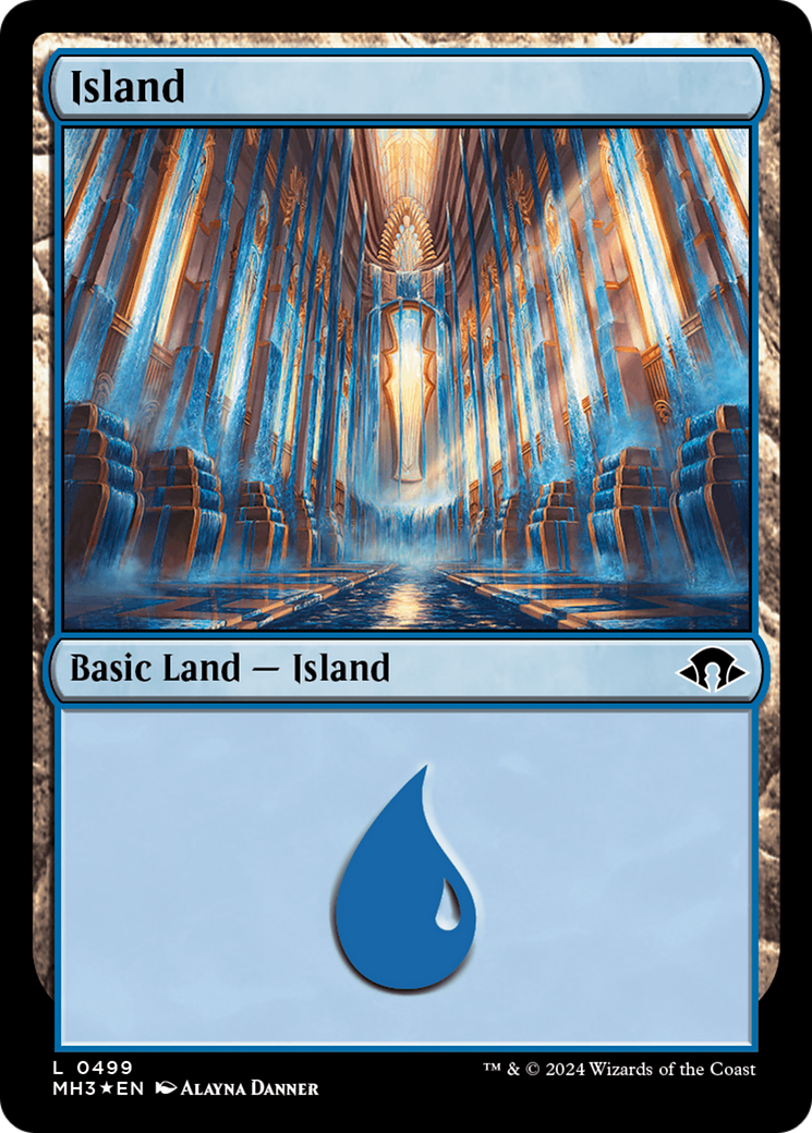 Island (MH3-499) - Modern Horizons 3 Foil [Common]