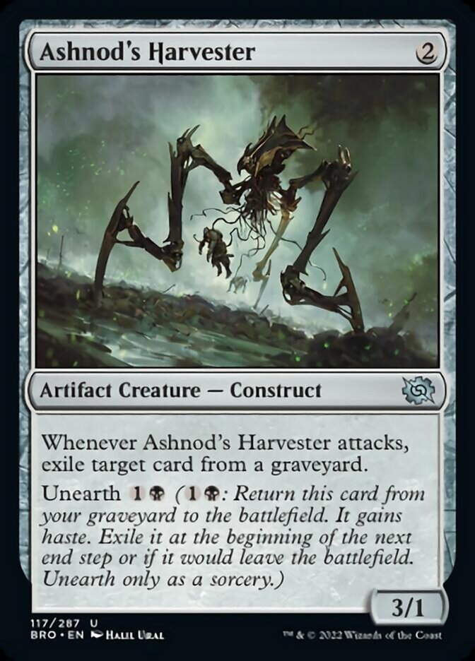 Ashnod's Harvester (BRO-117) - The Brothers' War [Uncommon]