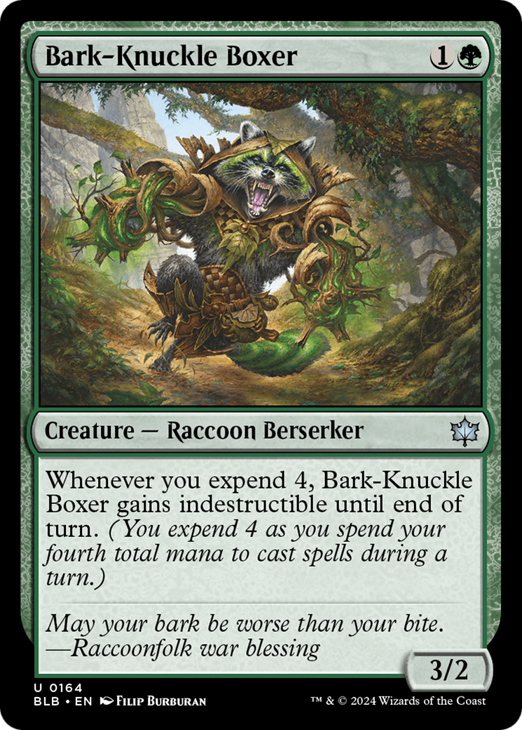 Bark-Knuckle Boxer (BLB-164) - Bloomburrow [Uncommon]