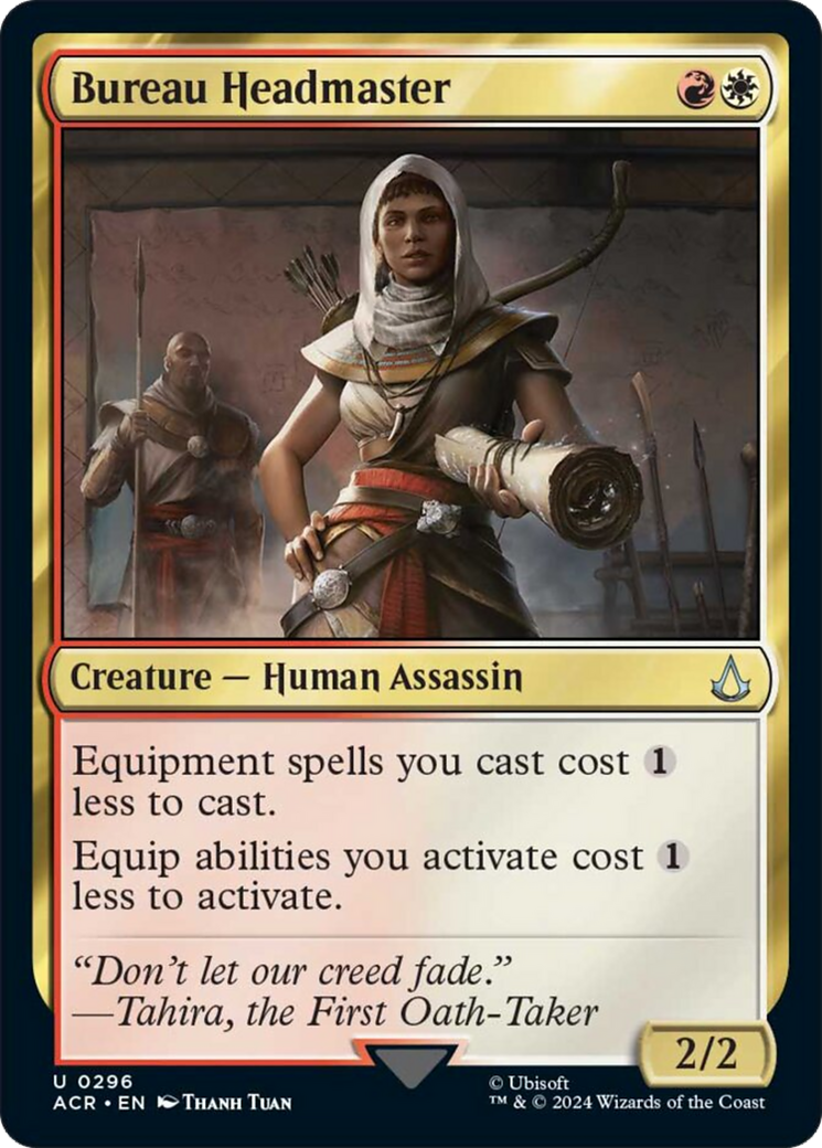 Bureau Headmaster (ACR-296) - Assassin's Creed [Uncommon]