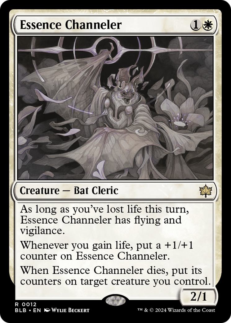 Essence Channeler (BLB-012) - Bloomburrow Foil [Rare]